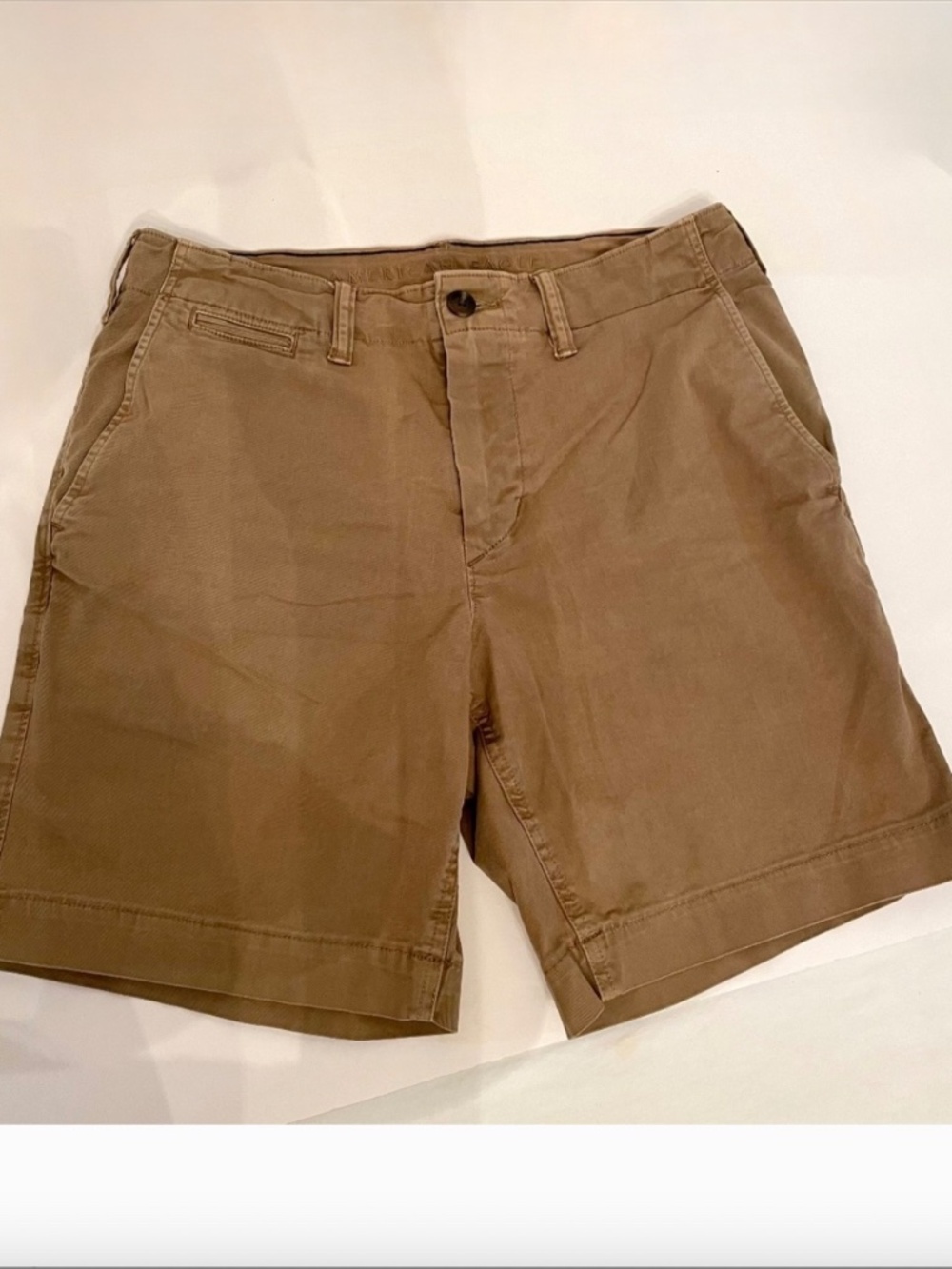American Eagle Next Level Flex Shorts Light brown tan 29